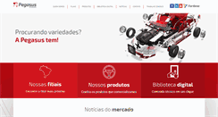 Desktop Screenshot of pegasusautopecas.com.br